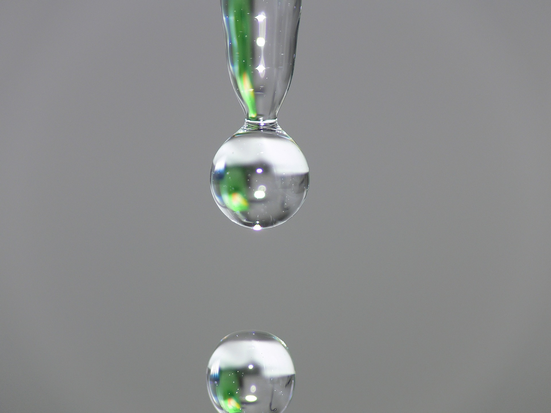 Macro photo of water drop